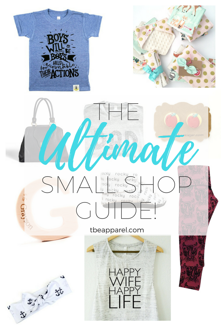 The ULTIMATE Small Shop Guide (Over 50 of the BEST small shops!)