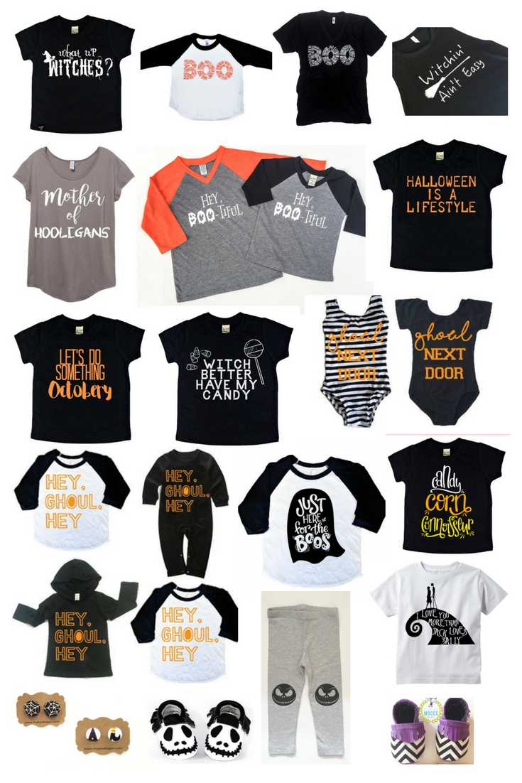 A Small Shop Guide: The Cutest Halloween Clothing For Kids and Moms