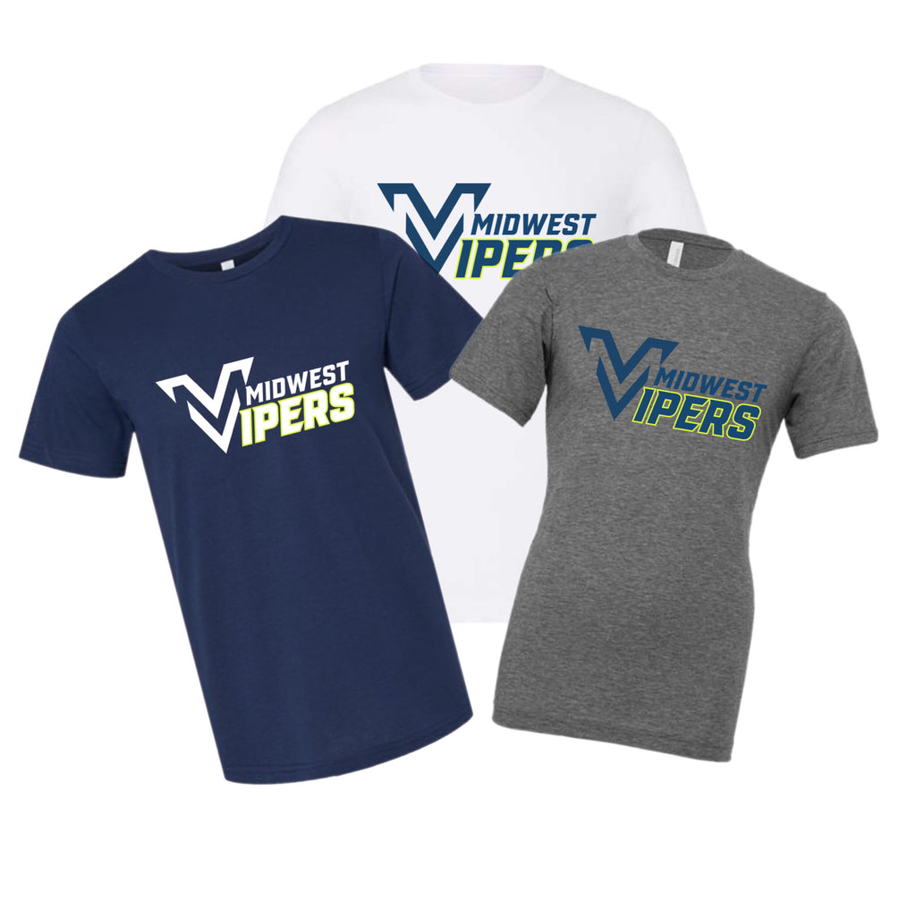 Midwest Vipers Tee YS-3XL