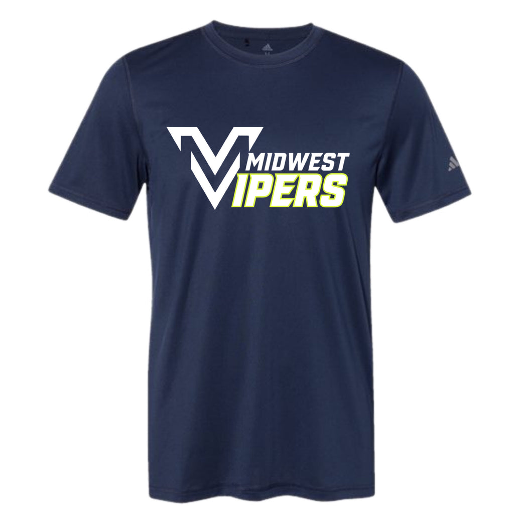 Midwest Vipers Adidas Performance Tee Adult