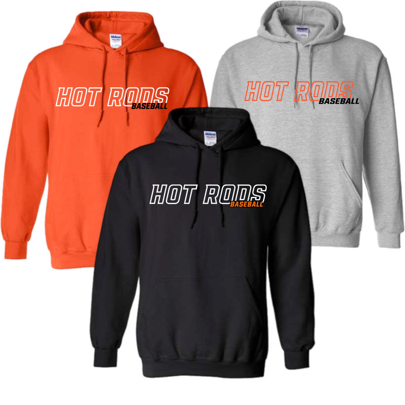 Hot Rods Baseball Hooded Sweatshirt