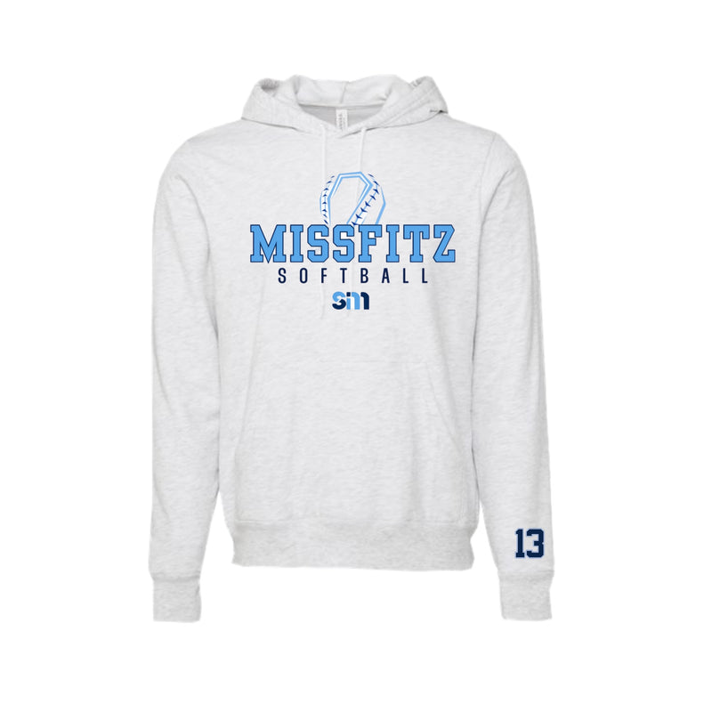 Missfitz Custom Number Sweatshirt