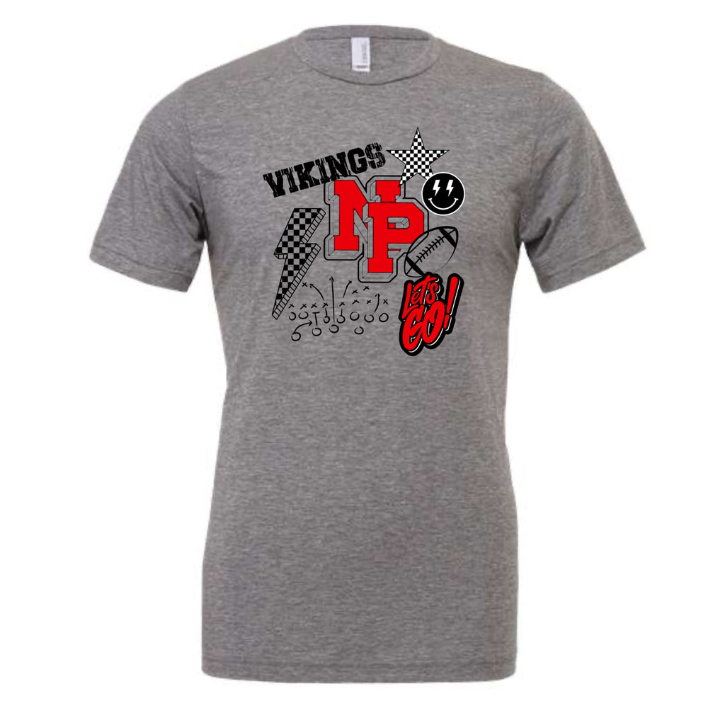 Vikings Football Tee