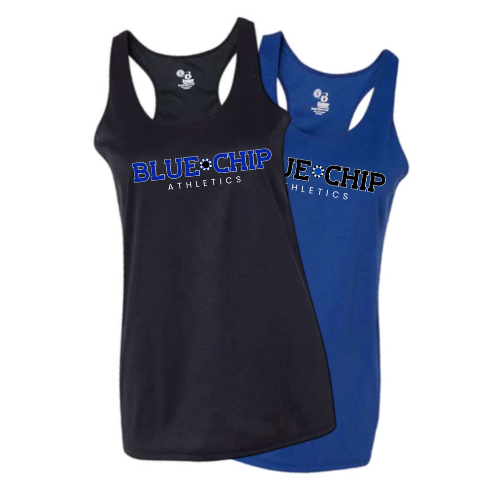 Blue Chip Racerback Performance Tank Top