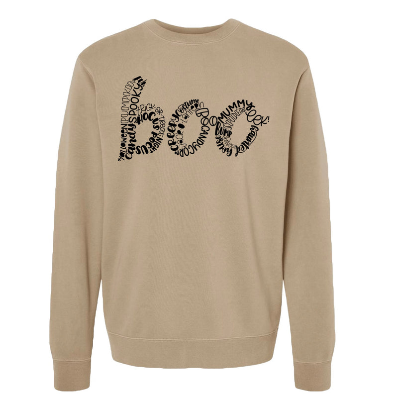 Boo Vintage Crew Neck Sweatshirt